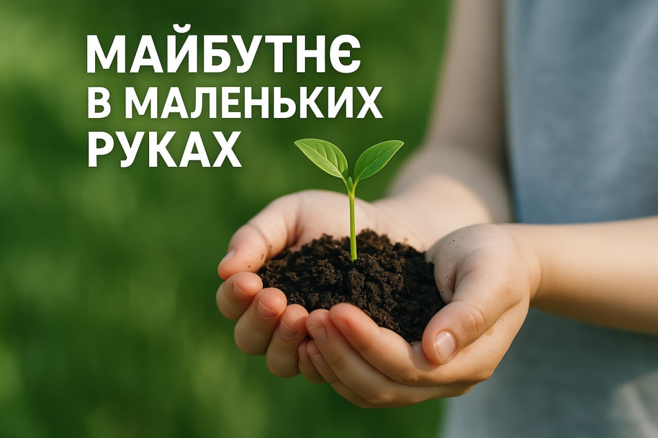 Майбутнє в маленьких руках